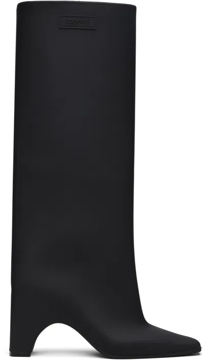 Coperni Bridge Boots In Rubber In Black