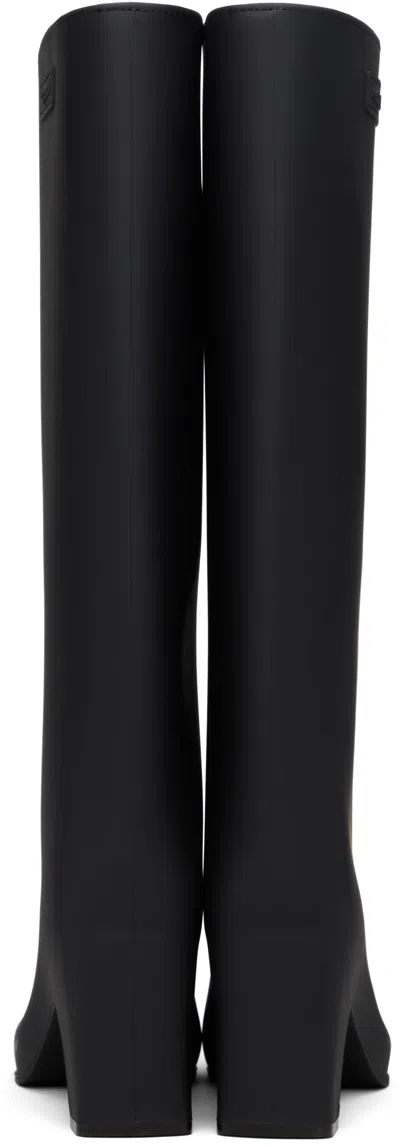 Coperni Bridge Boots In Rubber In Black