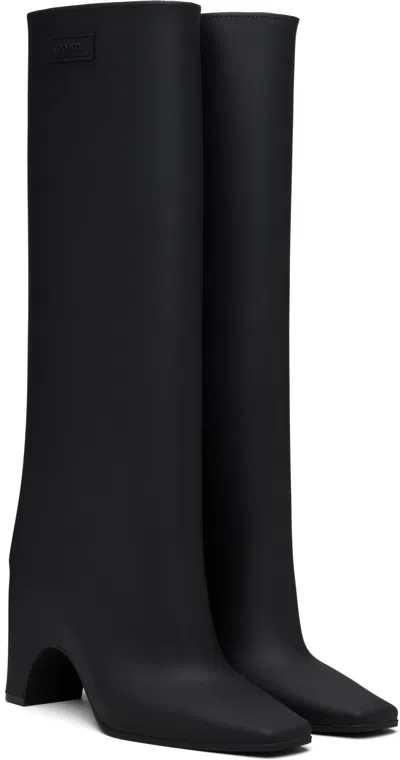 Coperni Bridge Boots In Rubber In Black