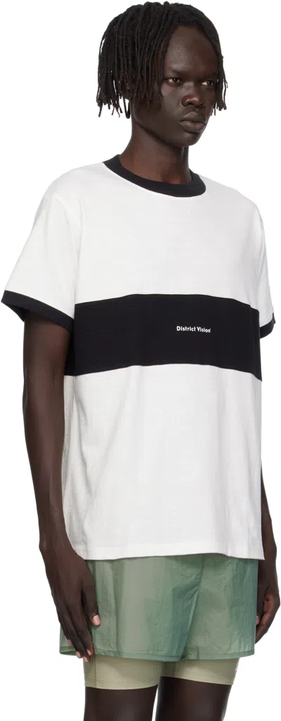 District Vision Japan Cotton Tee In White