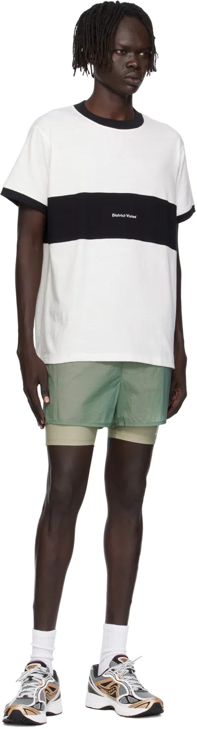 District Vision Japan Cotton Tee In White