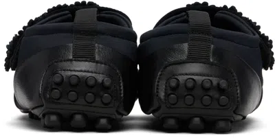 Cecilie Bahnsen Neoprene And Goatskin Leather Flat Shoes In White