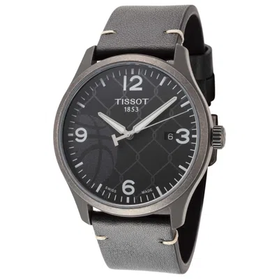Tissot Men's 42mm Quartz Watch In Black