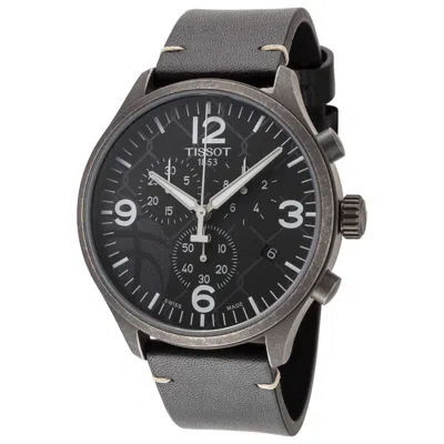 Tissot Men's 42mm Quartz Watch In Black