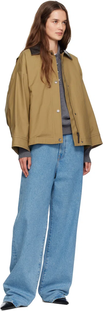 Weekend Max Mara Tan Dorema Jacket In Brown