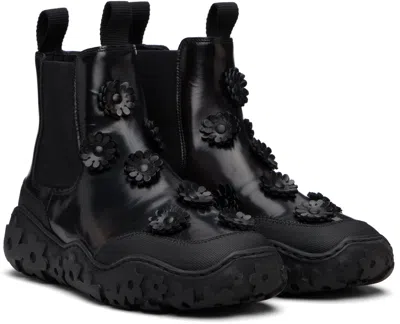 Cecilie Bahnsen Binley Flower-embellished Chelsea Boots In Brown