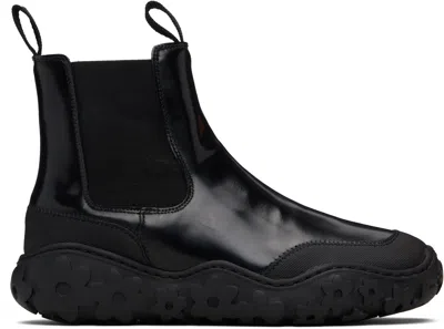 Cecilie Bahnsen Blanca Leather Chelsea Boots In Black