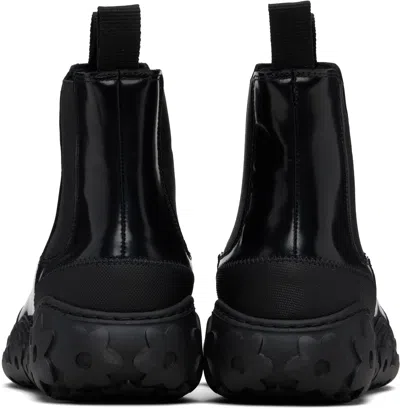 Cecilie Bahnsen Blanca Leather Chelsea Boots In Black