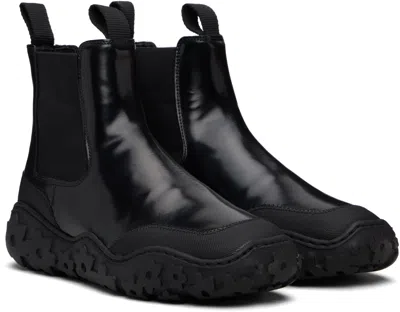 Cecilie Bahnsen Blanca Leather Chelsea Boots In Black