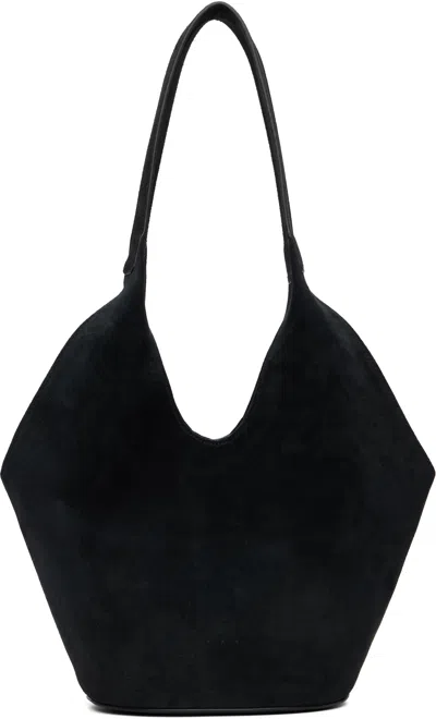 Aesther Ekme Ssense Exclusive Black Phantom Bucket Tote In Black