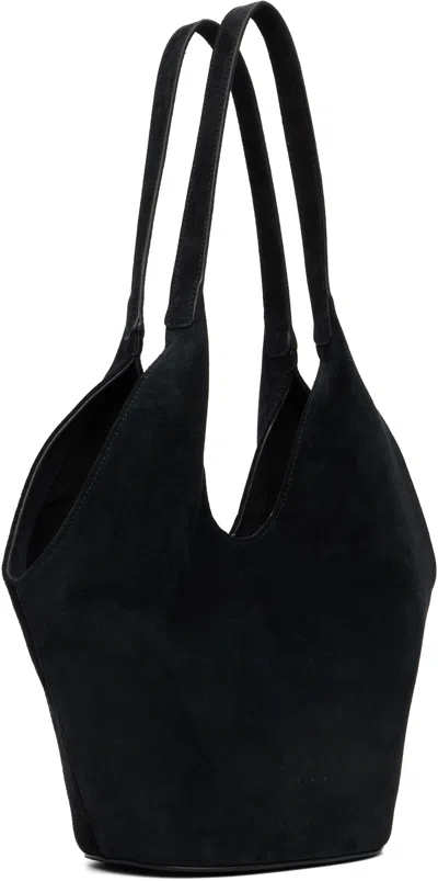 Aesther Ekme Ssense Exclusive Black Phantom Bucket Tote In Black