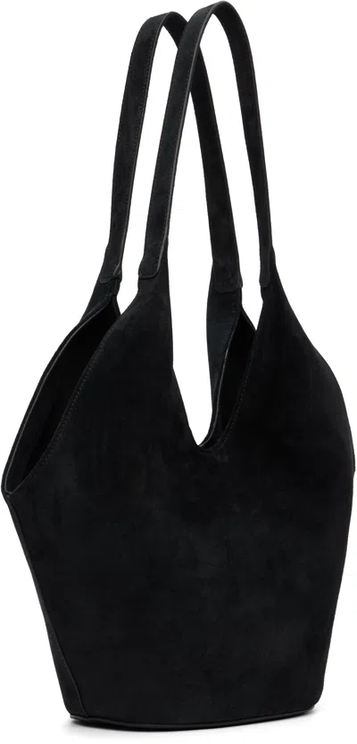 Aesther Ekme Ssense Exclusive Black Phantom Bucket Tote In Black