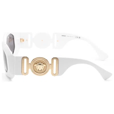 Versace Ve4425u White Sunglasses In White