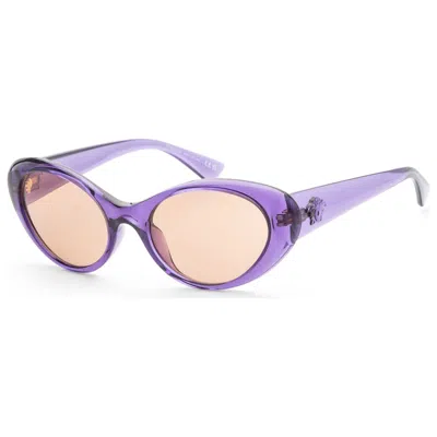 Versace Womens Purple Ve4455u Cat-eye Acetate Sunglasses