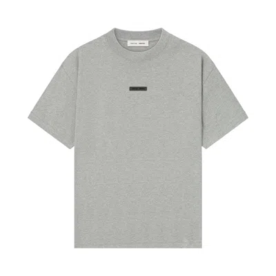 Pre-owned Essentials Fear Of God  Essential Tee 'concrete Heather' | Grey | Men's Size M In Gray