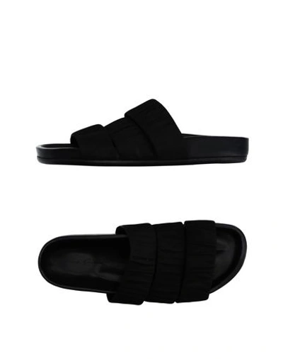 Shop Rick Owens Sandals In Black