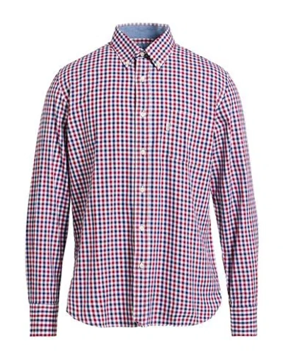 Barbour Man Shirt Red Size Xl Cotton In Red