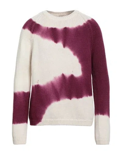 Massimo Alba Man Sweater Garnet Size M Wool In Multi
