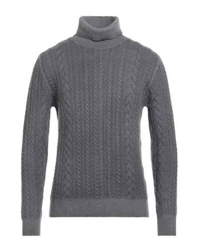 Masq Man Turtleneck Light Grey Size 40 Wool In Gray