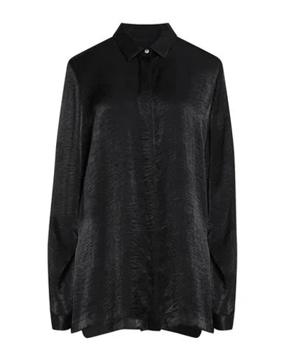 Alexingh Woman Shirt Black Size L Polyester