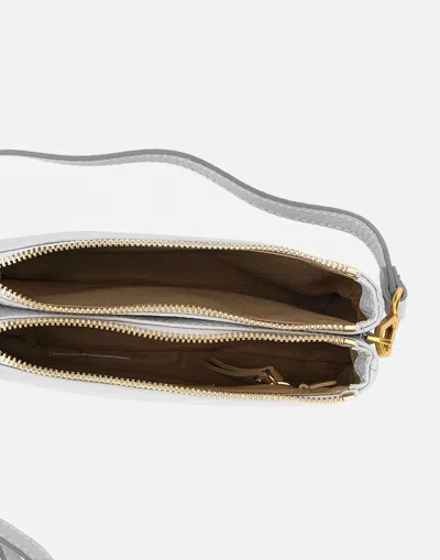 Gianni Chiarini Frida Shoulder Bag In Gray