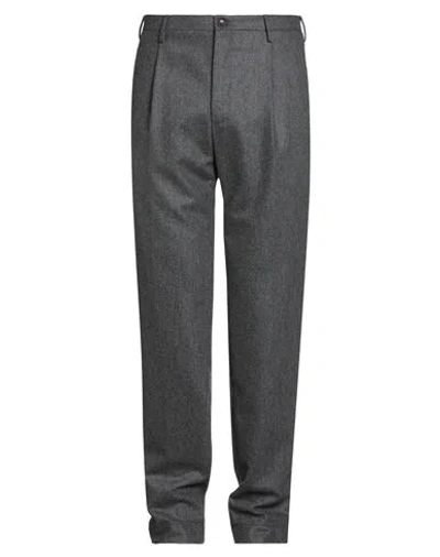Incotex Man Pants Grey Size 40 Virgin Wool In Gray