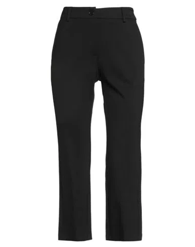 Tensione In Woman Pants Black Size Xs Viscose, Polyamide, Elastane In Black
