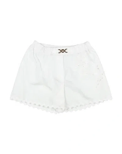Versace Young Toddler Girl Shorts & Bermuda Shorts White Size 6 Cotton, Viscose, Polyester In White