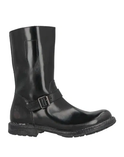 Moma Ideal Block Man Boot Black Size 9 Leather In Black