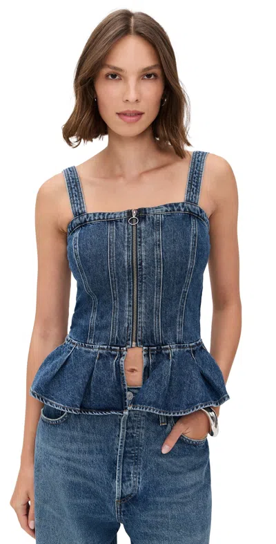 Seventy + Mochi Mila Top Phoenix In Blue