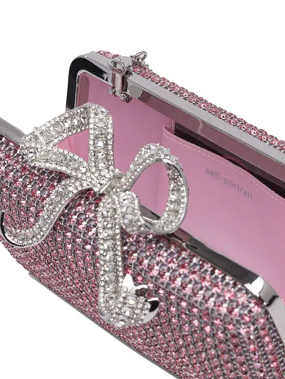 Self-portrait Clutches In Pink