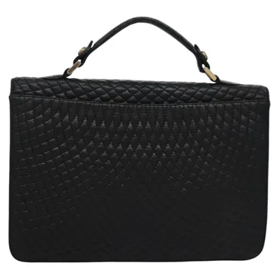 Pre-owned Bally Black Leather Briefcase Bag ()