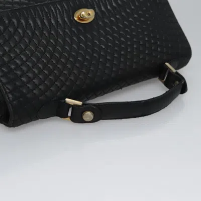 Pre-owned Bally Black Leather Briefcase Bag ()