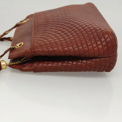 Pre-owned Bally Brown Leather Shoulder Bag ()