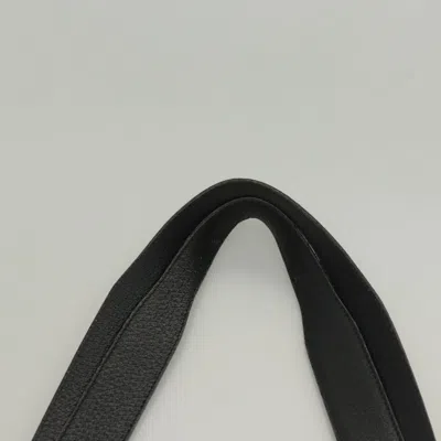 Pre-owned Bulgari Logo Mania Black Nylon Shoulder Bag ()