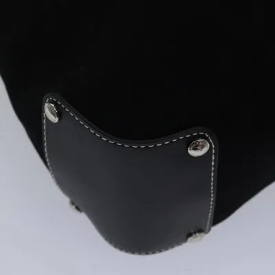 Pre-owned Burberry Blue Label Black Canvas Shoulder Bag ()