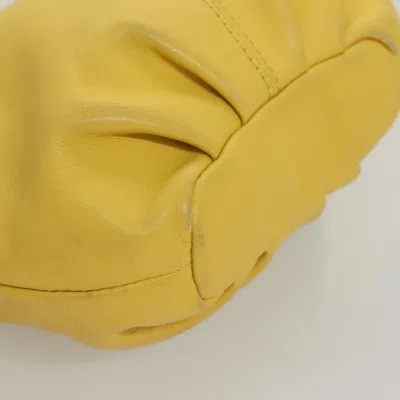 Pre-owned Burberry Blue Label Yellow Leather Shoulder Bag ()