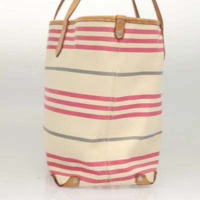 Pre-owned Burberry Pink Canvas Tote Bag ()