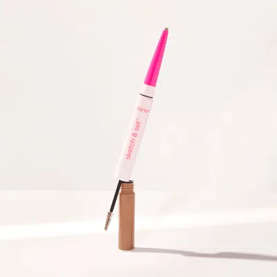 Tarte Cosmetics Travel-size Sketch & Setâ?¢ Brow Pencil & Tinted Gel In Brown