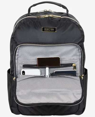 Kenneth Cole Chelsea 15.6-inch Chevron Quilted Computer Backpack In Green