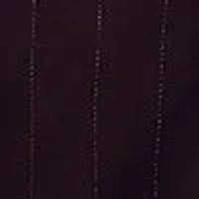Kenneth Cole Pinstripe Pleated Double Belted High Waist Wide Leg Pants In Purple