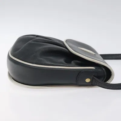 Pre-owned Celine Céline Black Leather Shoulder Bag ()