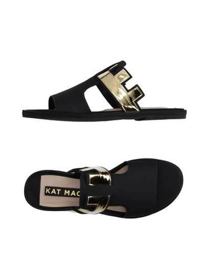 Kat Maconie Sandals In Black