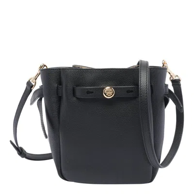Tory Burch Romy Phone Shoulder Bag In Black