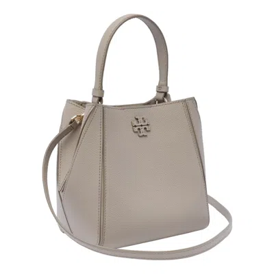 Tory Burch Mcgraw Bucket Bag In Sand