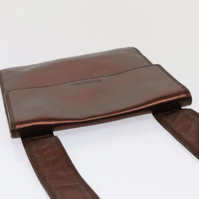 Pre-owned Chanel Brown Leather Shoulder Bag ()