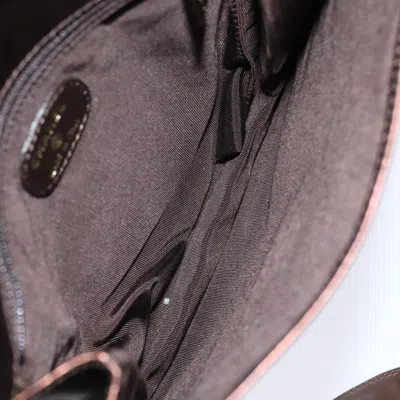 Pre-owned Chanel Brown Leather Shoulder Bag ()