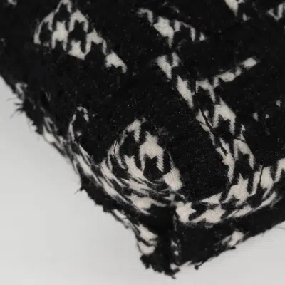 Pre-owned Chanel 22 Black Tweed Shoulder Bag ()