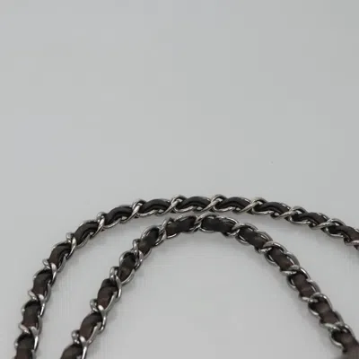Pre-owned Chanel Tassel Brown Leather Shoulder Bag ()