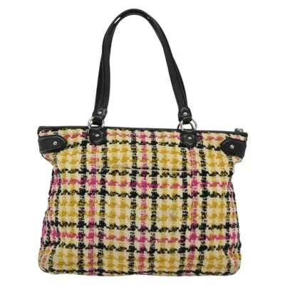 Pre-owned Coach Multicolour Wool Tote Bag ()